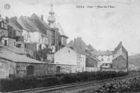 carte postale ancienne de Visé Rue de l'eau