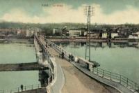 carte postale ancienne de Visé Le Pont