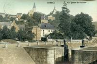 carte postale ancienne de Esneux Vue prise de l'Ecluse