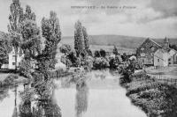 carte postale ancienne de Nessonvaux La Vesdre à Fraipont