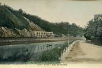 carte postale ancienne de Tilff Quai de l'Ourthe