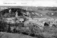 carte postale ancienne de Comblain-au-Pont Panorama