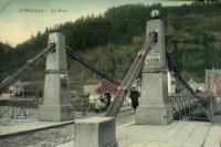 carte postale ancienne de Aywaille Le pont