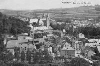 carte postale ancienne de Malmedy Vue prise de Bernister