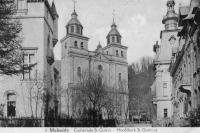 postkaart van Malmedy Cathédrale St Quirin