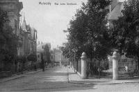 carte postale ancienne de Malmedy Rue Jules Steinbach