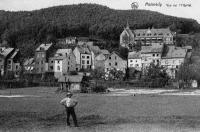 carte postale ancienne de Malmedy Vue sur l'Hôpital