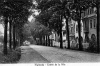 carte postale ancienne de Malmedy Entrée de la Ville