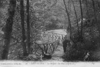 carte postale ancienne de Sart-lez-Spa La Hoëgne - Le Pont Léoplold II