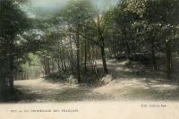 carte postale ancienne de Spa La Promenade des Français