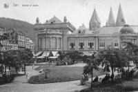 carte postale ancienne de Spa Casino et Jardin