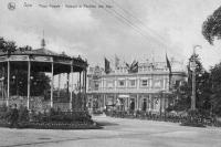 carte postale ancienne de Spa Place Royale - Kiosque et Pavillon des Jeux