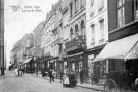 carte postale ancienne de Huy La rue du Pont