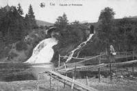 carte postale ancienne de Coo Cascade et Ardennaise