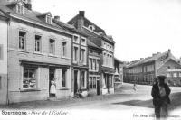 carte postale ancienne de Soumagne Rue de l'Eglise