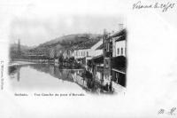 carte postale ancienne de Dolhain Vue gauche du pont d'Hercule