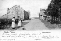 carte postale ancienne de Hautes-Fagnes Baraque Michel