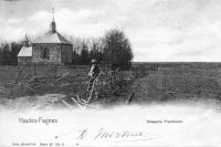 carte postale ancienne de Hautes-Fagnes Chapelle Fischbach