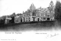carte postale ancienne de Pepinster Château des Mazures