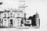 carte postale ancienne de Petit-Rechain Le Château des Tourelles