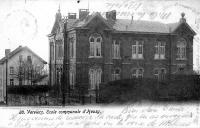 carte postale ancienne de Heusy Ecole communale d'Heusy