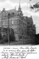 carte postale ancienne de Verviers Hospices