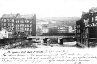 carte postale ancienne de Verviers Pont Marie-Henriette