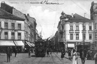 carte postale ancienne de Verviers Rue de l'Harmonie