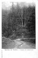 carte postale ancienne de Verviers Chemin de Lambermont - Environs de Verviers