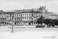 carte postale ancienne de Liège Boulevard Frère-Orban (et Terrasses)