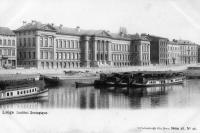 carte postale ancienne de Liège Institut Zoologique