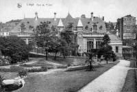 carte postale ancienne de Liège Gare du Palais