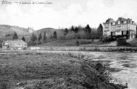 carte postale ancienne de Méry Château de Crève-Coeur