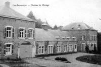 carte postale ancienne de Werbomont Lez-Burnontige - Château du Ménage