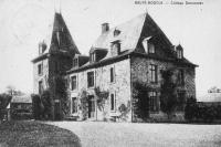 carte postale ancienne de Haute-Bodeux Château Demonceau