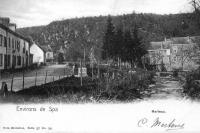 carte postale ancienne de Marteau (Spa) Environs de Spa - Marteau