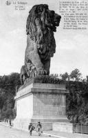 carte postale ancienne de La Gileppe Le Lion