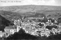 carte postale ancienne de Malmedy Vue prise de Bernister