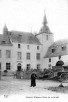 carte postale ancienne de Tilff Château Brialmont (Cour de la ferme)