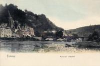 carte postale ancienne de Esneux Pont sur l'Ourthe