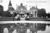 carte postale ancienne de Esneux Château de Rond Chêne