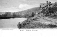carte postale ancienne de Esneux Aux bords de l'Ourthe