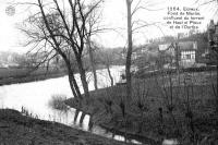 postkaart van Esneux Fond de Martin, confluent du torrent de Haut si Ploux et de l'Ourthe.