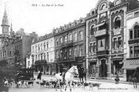 carte postale ancienne de Spa La Rue de la Poste