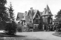 carte postale ancienne de Spa Villa Neubois (Résidence de l'ex-Kaiser durant la guerre)