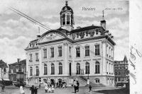 carte postale ancienne de Verviers Hôtel de ville