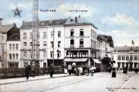 carte postale ancienne de Verviers Pont du ChÃªne