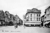 carte postale ancienne de Verviers Haut de la rue Crapaurue