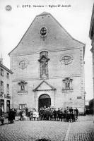 carte postale ancienne de Verviers Eglise St Joseph