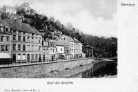 carte postale ancienne de Verviers Quai des RÃ©collets